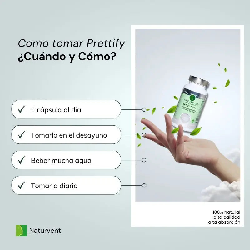 Naturvent Anti-rides Prettify, 60 gélules
