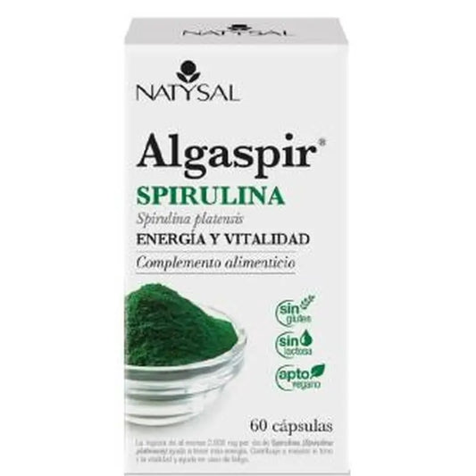 Natysal Algaepir Spirulina 60Caps Sg Vegan