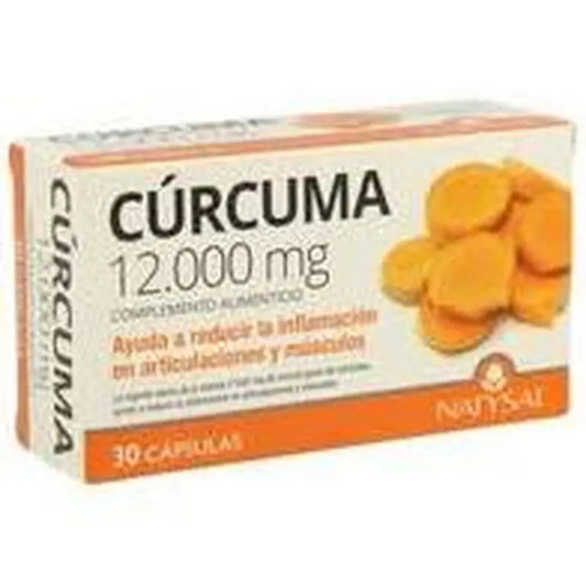 Natysal Curcuma + Bioperine ( Black Pepper ), 30 Capsules