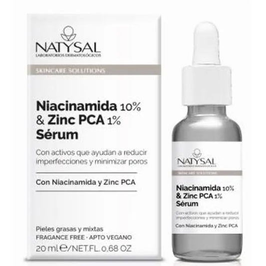 Natysal Niacinamide 10% & Zinc Pca 1% Serum 20Ml.