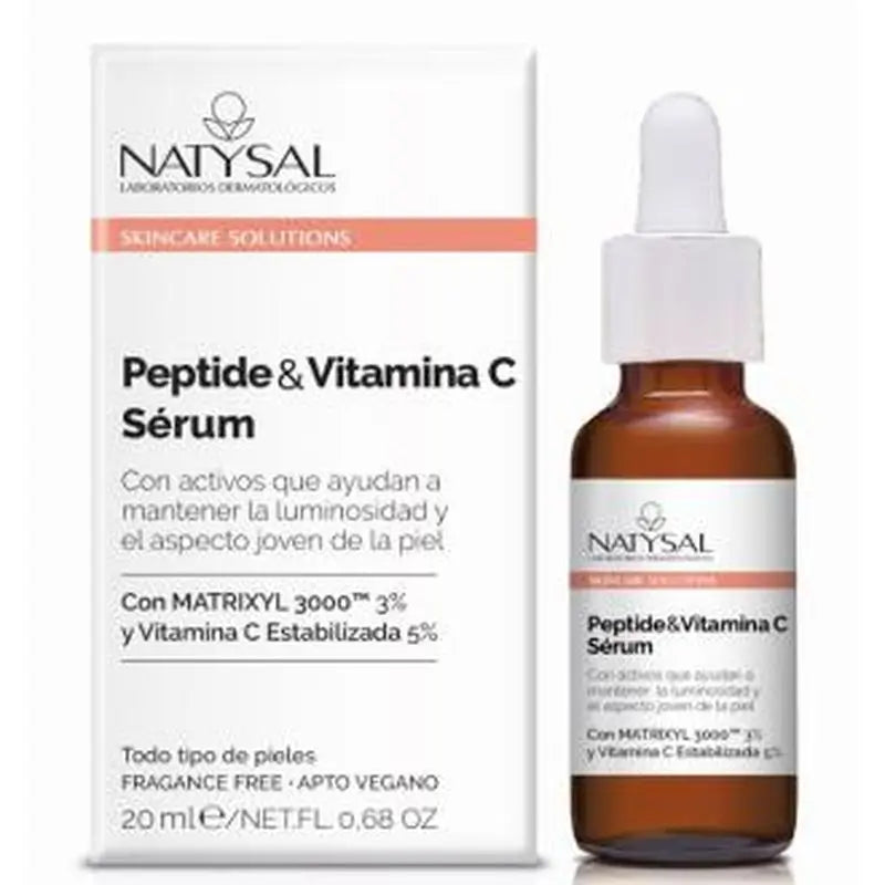 Natysal Peptide & Vitamin C Serum 20Ml.