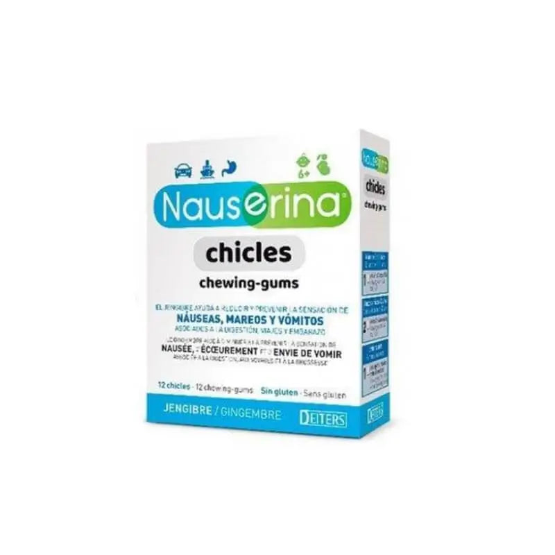 Deiters Nauserina 12 Chewing gums