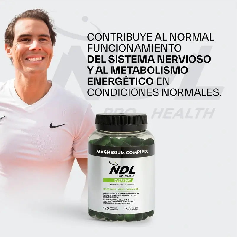 NDL Pro-Health Triple Magnésium, 120 Capsules