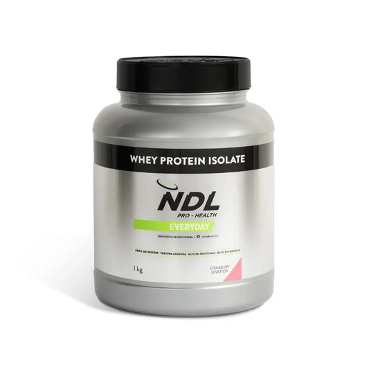 Ndl Pro-Health Whey Protein Isolate - Isolat de protéines, Strawberry Sensation , 1 kg