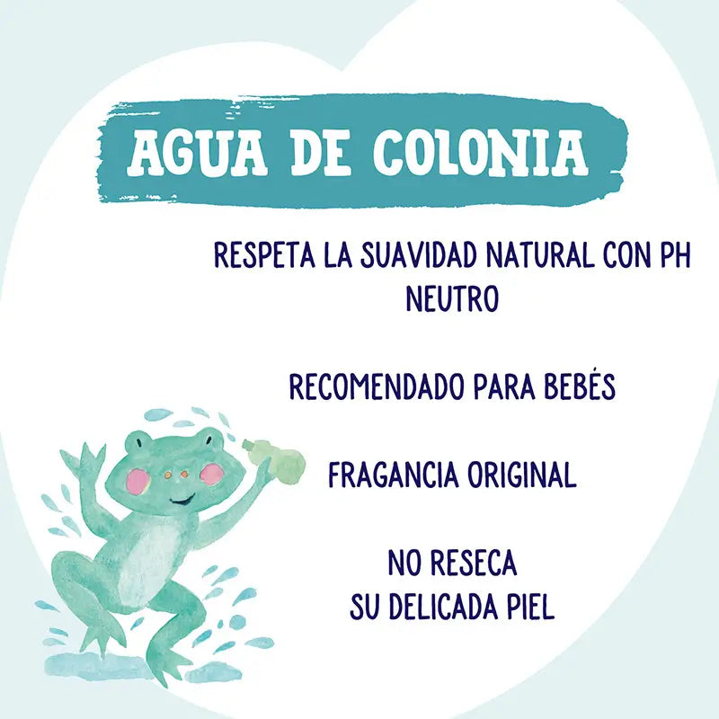 Nenuco Original Eau de Toilette avec moins d'alcool, 500 ml