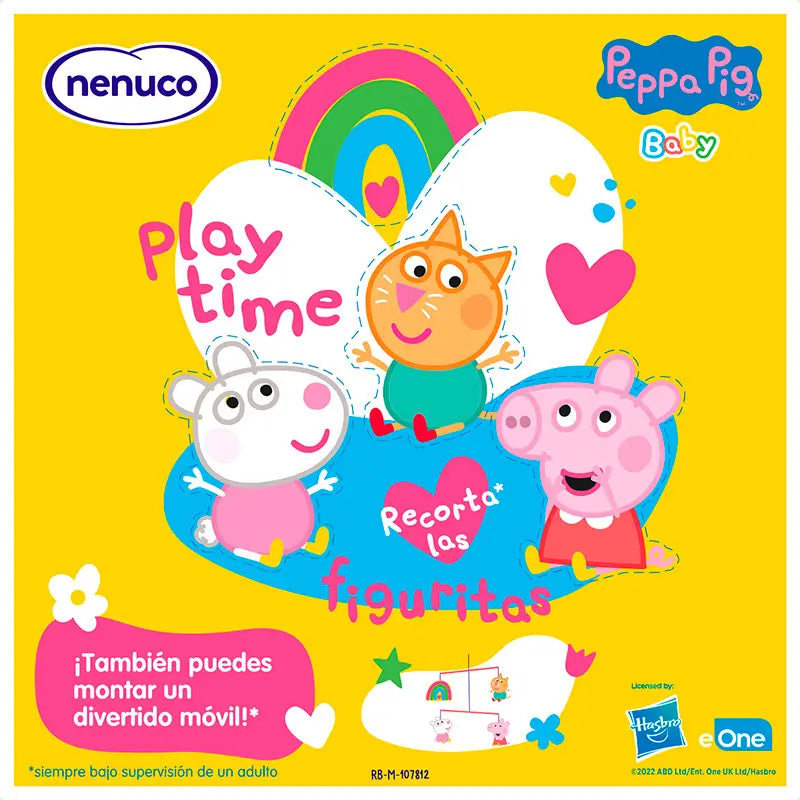 Nenuco Peppa Pig Eau de Toilette, 240 ml + verre cadeau