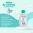 NENUCO Trousse de toilette en tissu pour bébé avec savon et eau de toilette, 2x200 ml.