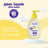 NENUCO Trousse de toilette en tissu pour bébé avec savon et eau de toilette, 2x200 ml.