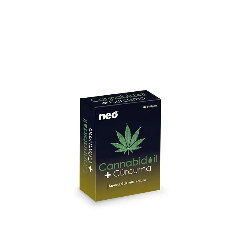 Neo Cannabidoil Curcuma, 30 capsules