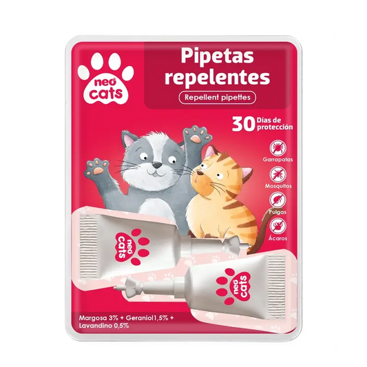 Neo Cats Anti-Insect Repellent Pipettes 2 pieces