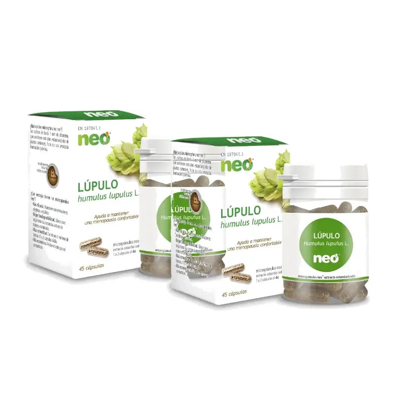 Neo Lúpulo, 45 gélules, lot de 2