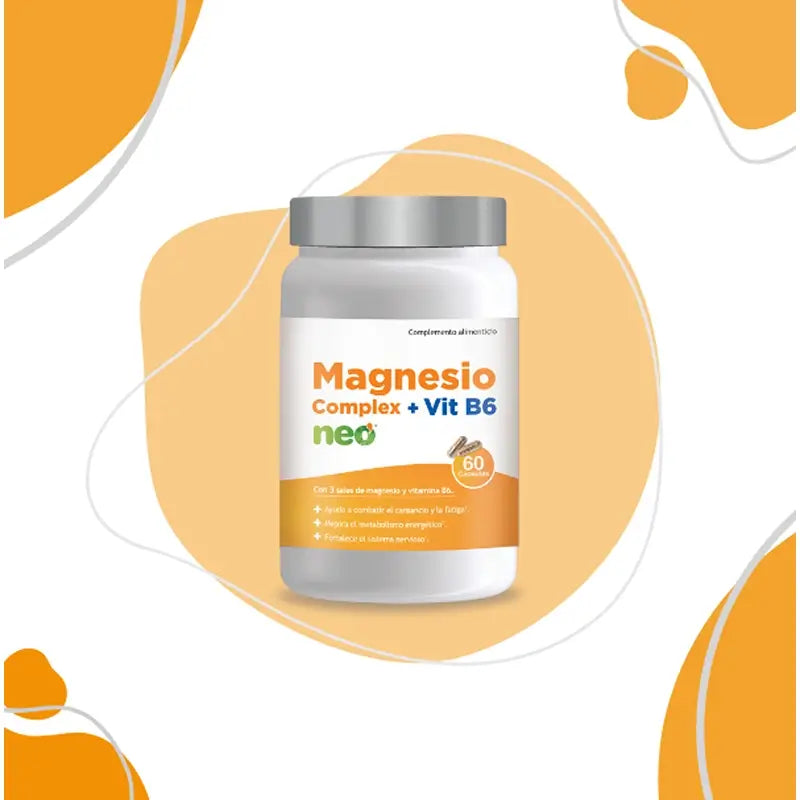 Neo Magnesium Complex + Vit B6, 60 Capsules