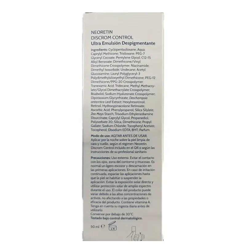 Protocole dépigmentant Neoretin, Discrom Control Ultra Emulsion, 30Ml + Biretix Oil Control, 30Ml