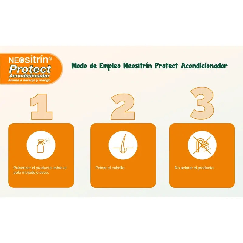 Neositrin Protect Spray conditionneur répulsif contre les poux 200 ml