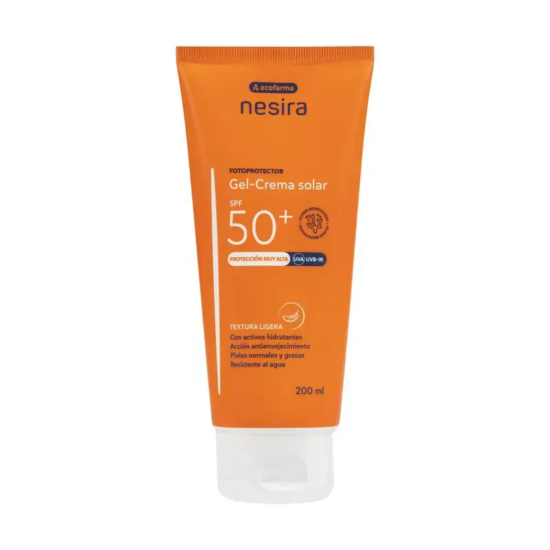 Nesira Gel-Sun Cream Spf50+ , 200 ml