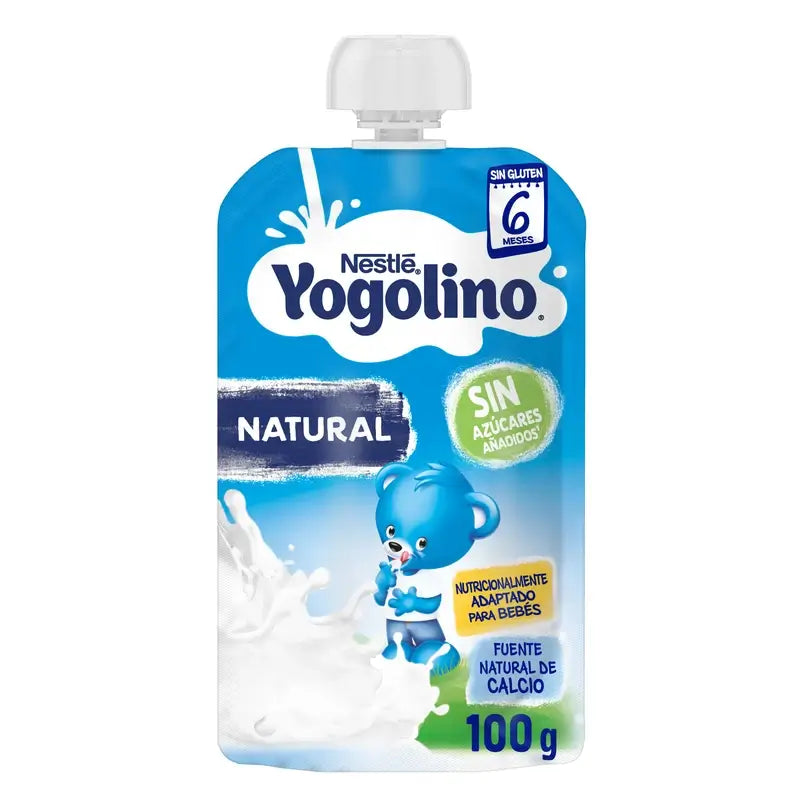 Nestlé Yogolino Sachet Naturel Non Sucré, 100 g