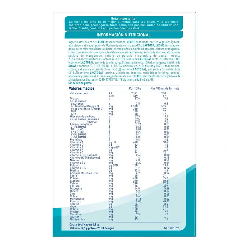 Nestlé Nan Optipro 1 Lait de démarrage, 1200 g