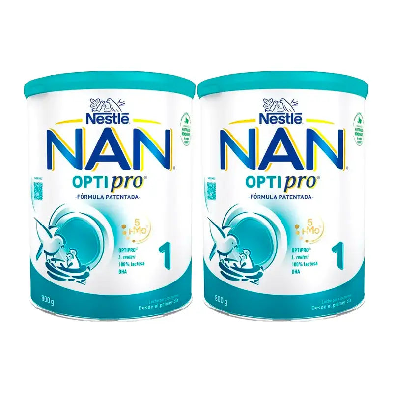 Nestlé Nan Optipro 1 Starter Milk, 2X800 g