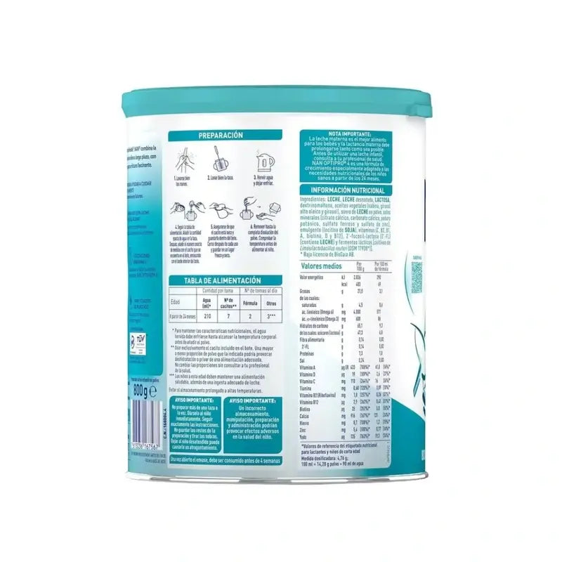 Nestlé Nan Optipro 3 Lait de croissance, 3x800 g