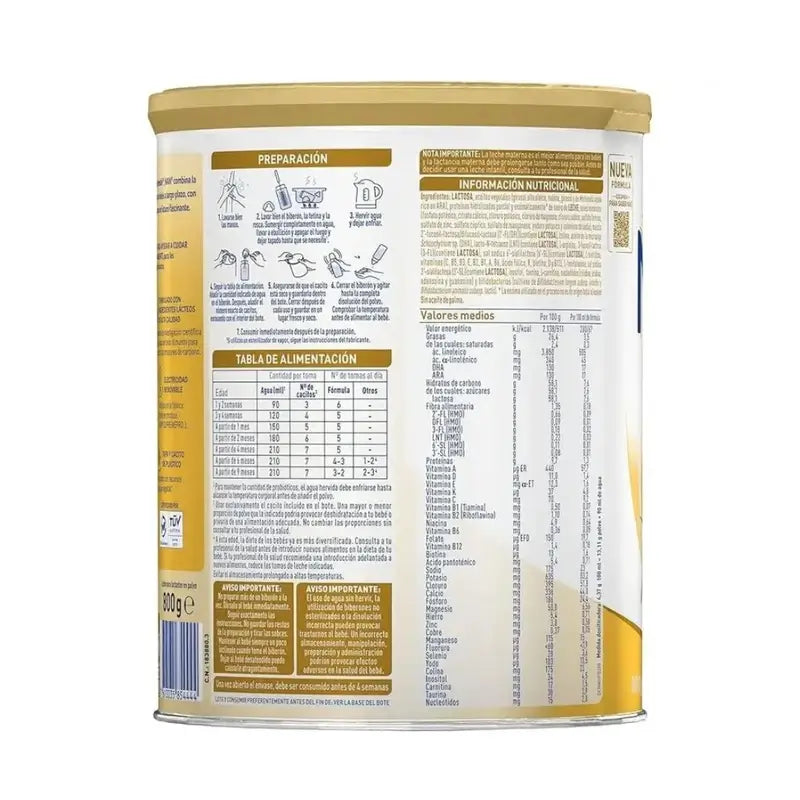Nestlé Nan Supreme Pro 1 Lait de démarrage, paquet de 3x800 gr