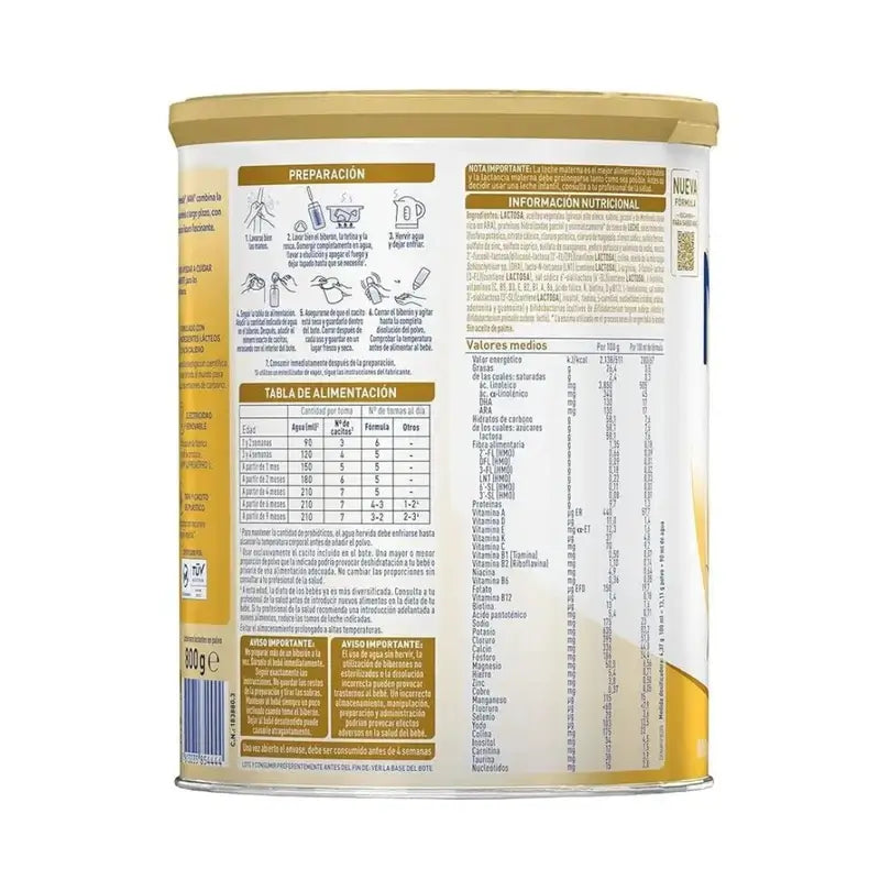 Nestlé Nan Supreme Pro 2 Formula 2, paquet de 3x800g