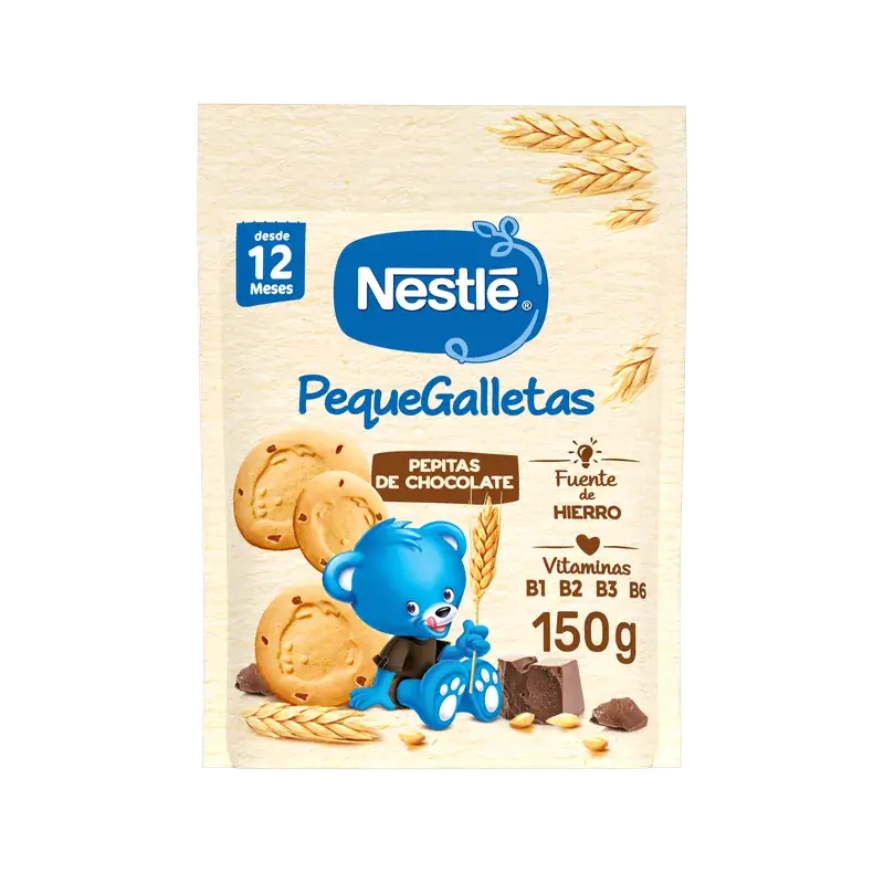 Nestlé PequeGalletas au chocolat, 150 g