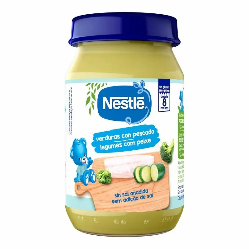 Nestlé Savoury Vegetable Fish Jars , 190g