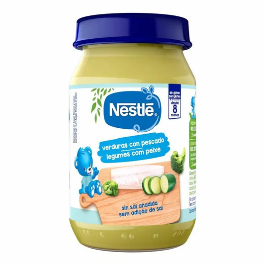 Nestlé Savoury Vegetable Fish Jars , 190g