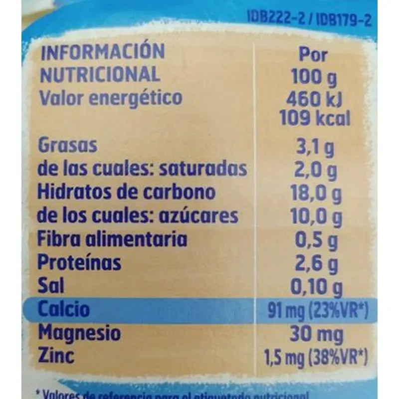 Nestlé Yummyogs Banane Pêche, 6X60 g