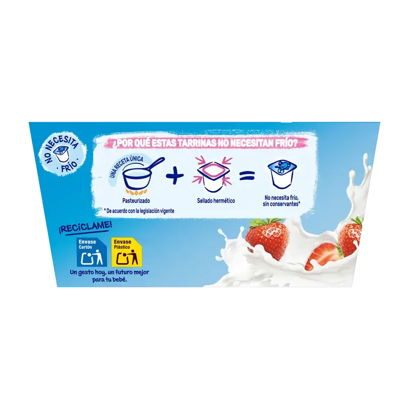 Yogolino Fraise, 4 x 100 g