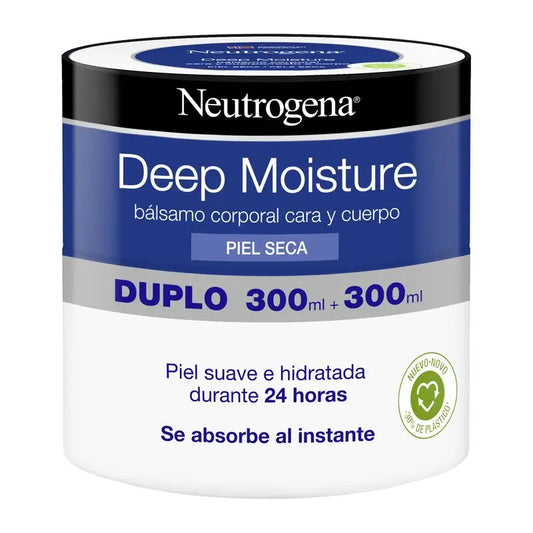 Neutrogena Deep Moisture Balm, 2 x 300 ml