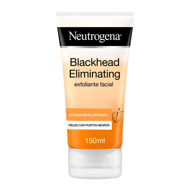 Neutrogena Blackhead Eliminating Facial Exfoliator with Purifying Salicylic Acid, Eliminates Blackheads, 150ml