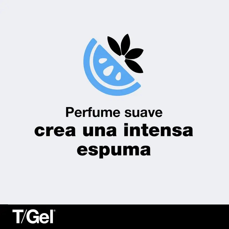 Neutrogena T/Gel Shampooing antipelliculaire pour cheveux gras, 2 x 250 ml