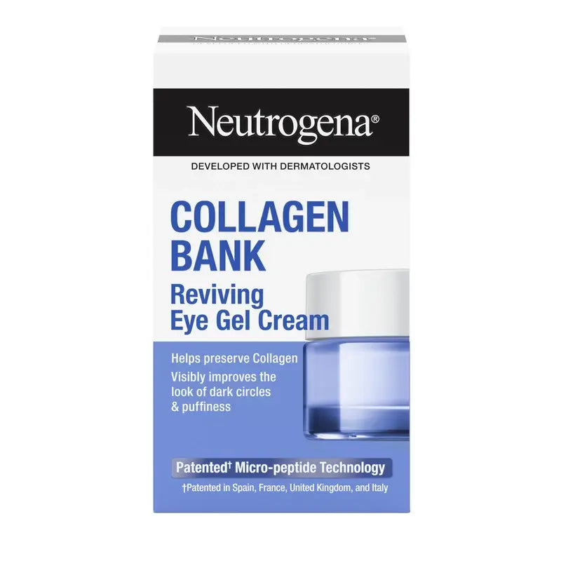 Neutrogena Collagen Bank Revitalising Eye Cream Gel, 15 ml