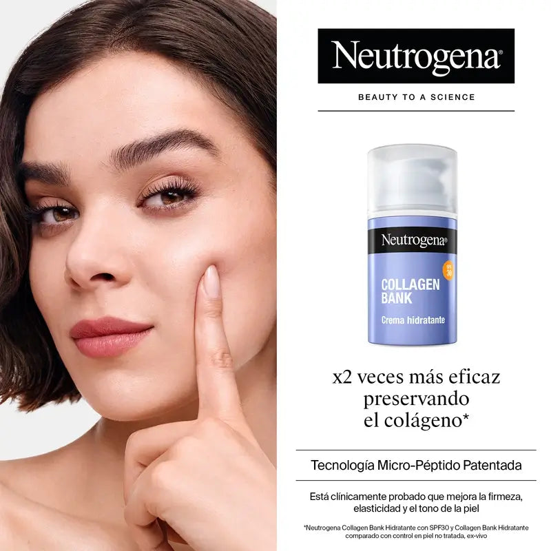 Neutrogena Collagen Bank Moisturising Face Cream Spf30 , 50 ml