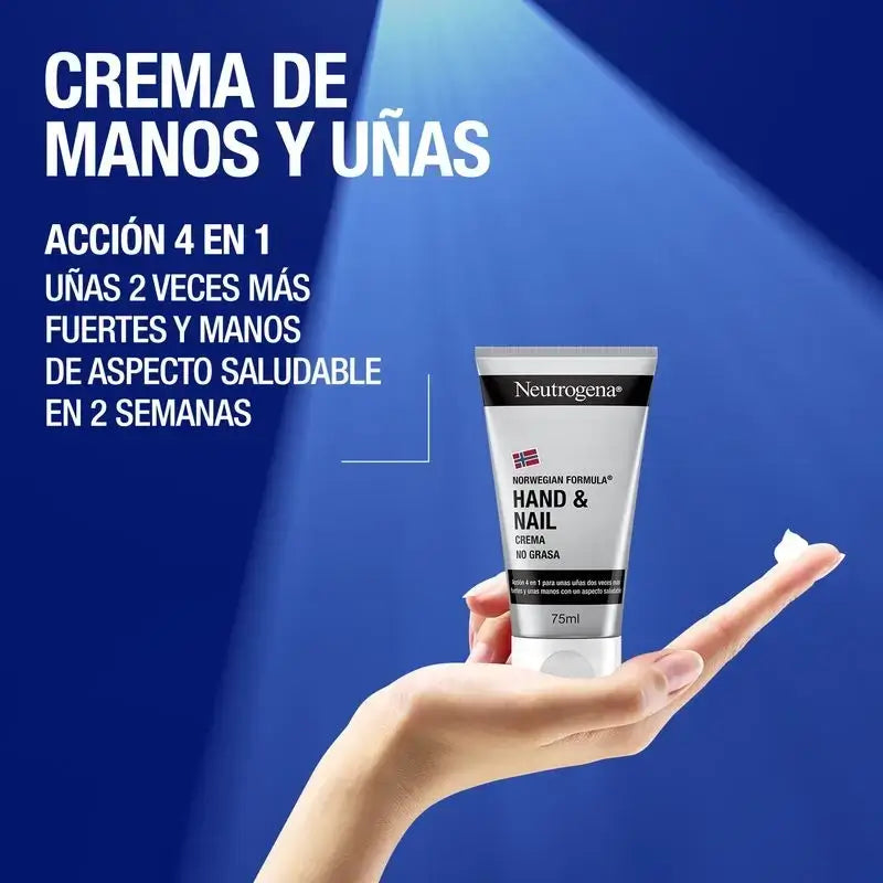 Neutrogena Hand & Nail Cream, Repairing & Strengthening, 2X75 Ml