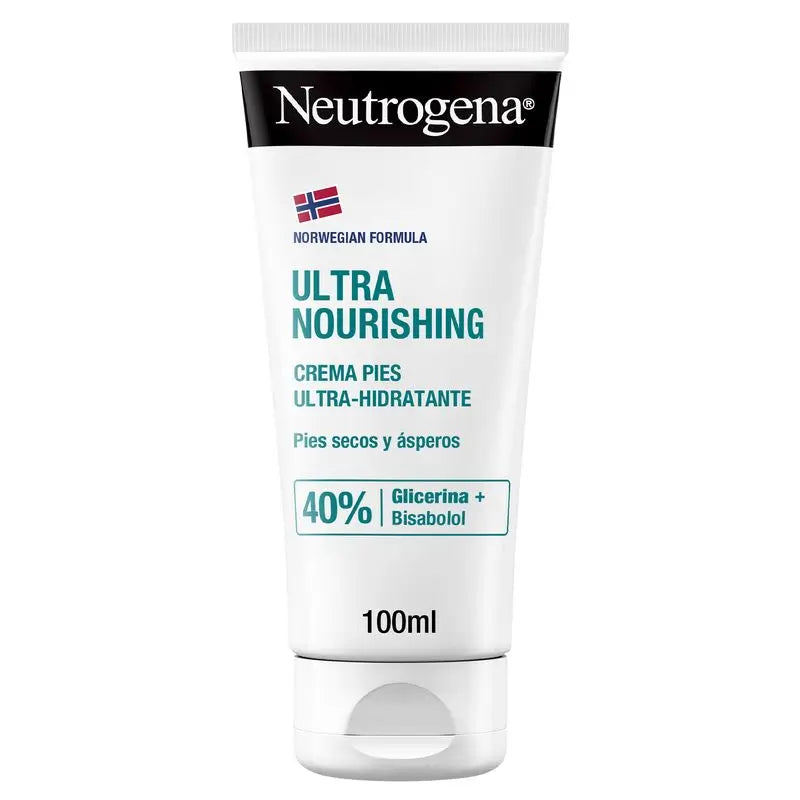 Neutrogena Ultra Moisturising Foot Cream Dry & Rough, 100 ml