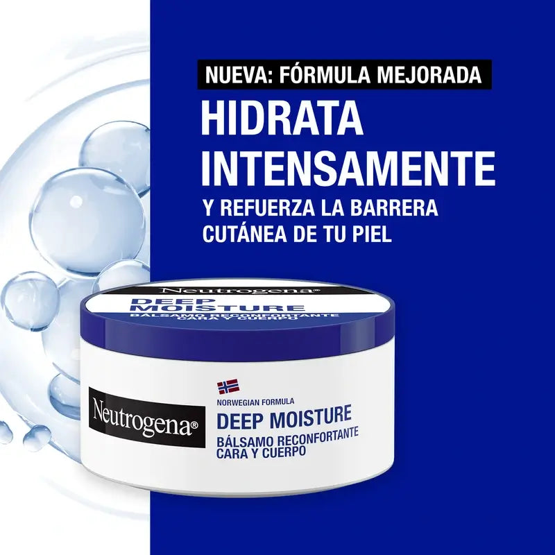 Neutrogena Crème hydratante réconfortante pour le visage et le corps, 2X2X300 ml