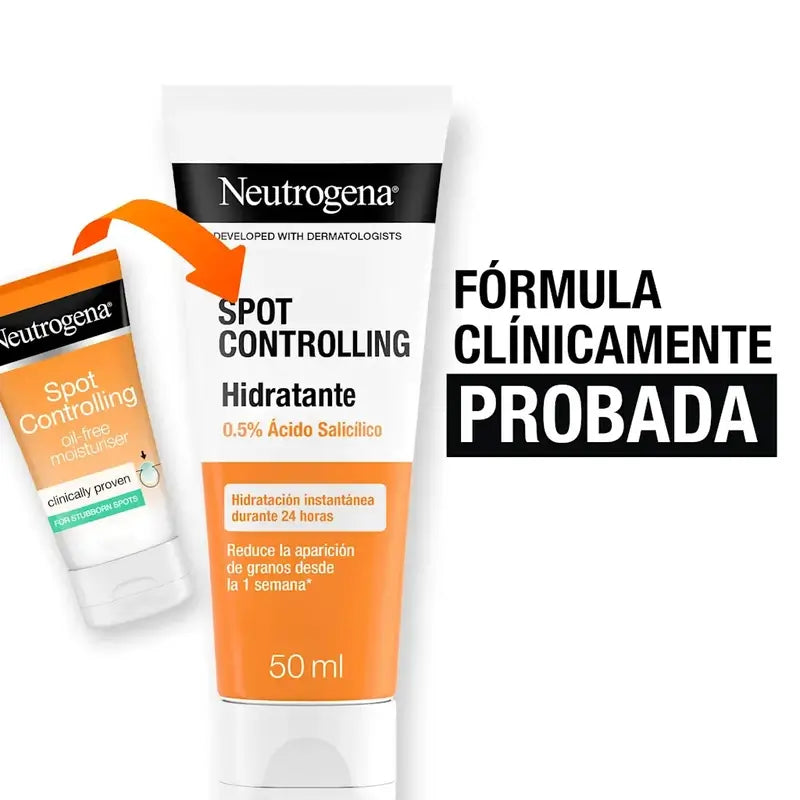 Neutrogena Spot Controlling Moisturising Face Cream, 50 ml