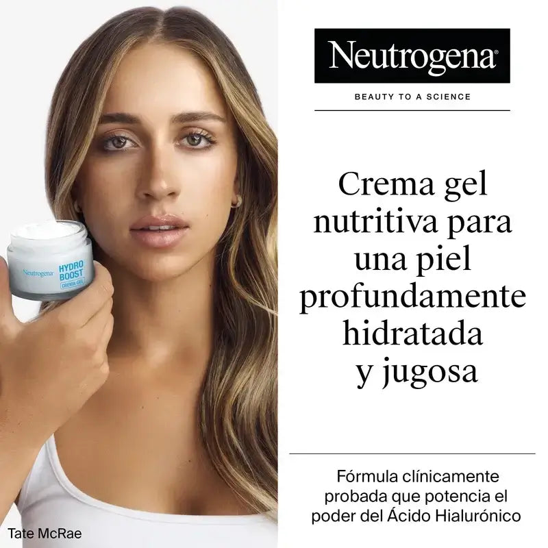 Neutrogena Hydro Boost Gel Crème Hydratant pour le Visage, 2X50 Ml