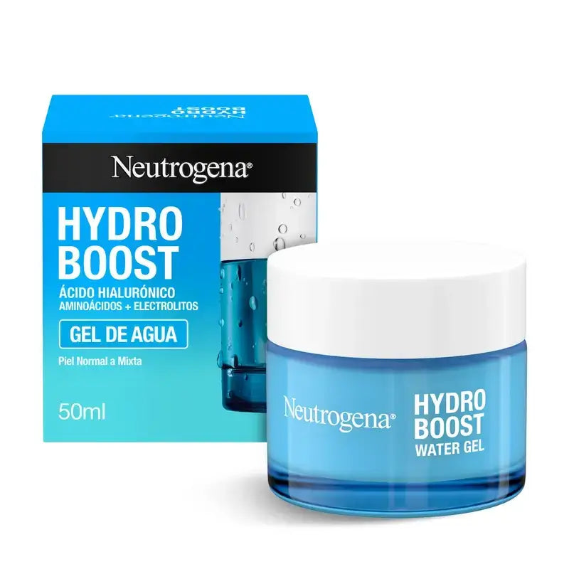 Neutrogena Hydro Boost Water Gel Facial Moisturising Cream, 2X50 Ml