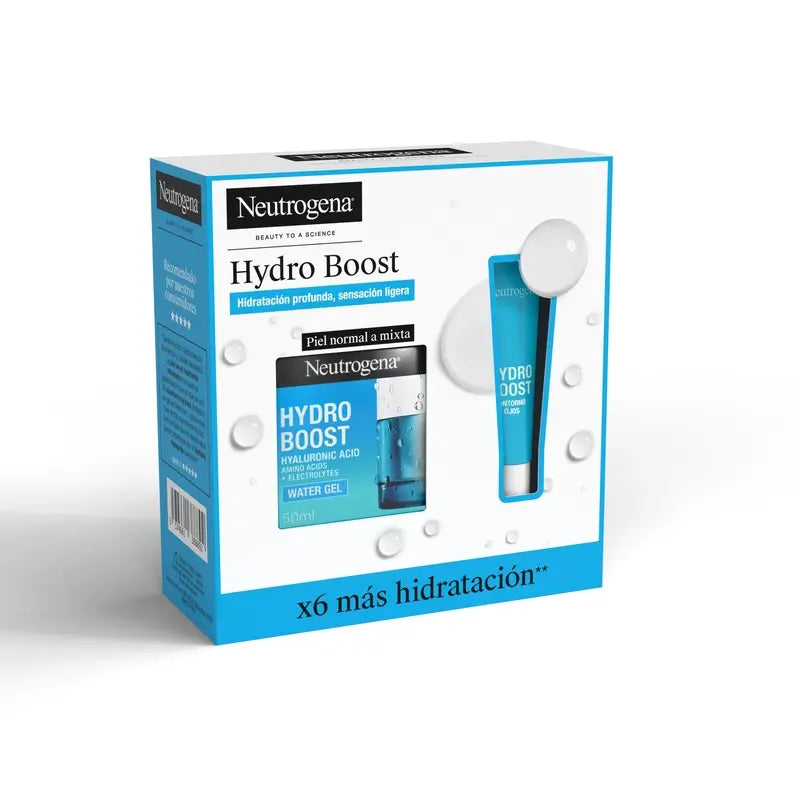 Neutrogena Hydro Boost Pack Water Gel Cream 50ml + Eye Contour 15ml