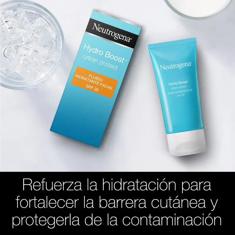 Neutrogena Hydro Boost Fluide Crème Hydratante Visage SPF25, 50 ml