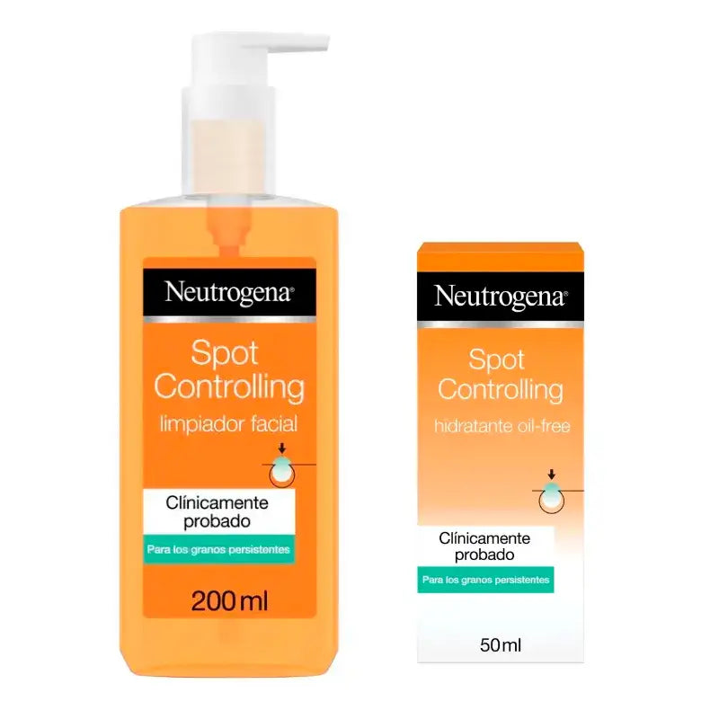 Neutrogena Basic Routine Peau grasse et acnéique - Prévention et contrôle des imperfections