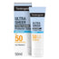 Neutrogena Ultra Sheer Invisible Moisturising Cream Spf50, 50 ml