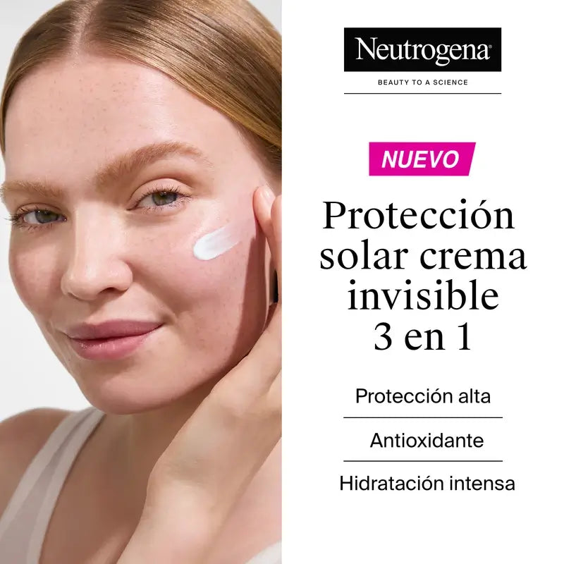 Neutrogena Ultra Sheer Invisible Moisturising Cream Spf50, 50 ml