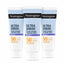 Neutrogena Ultra Sheer Fluide invisible anti-âge SPF 50, lot de 3 x 50 ml