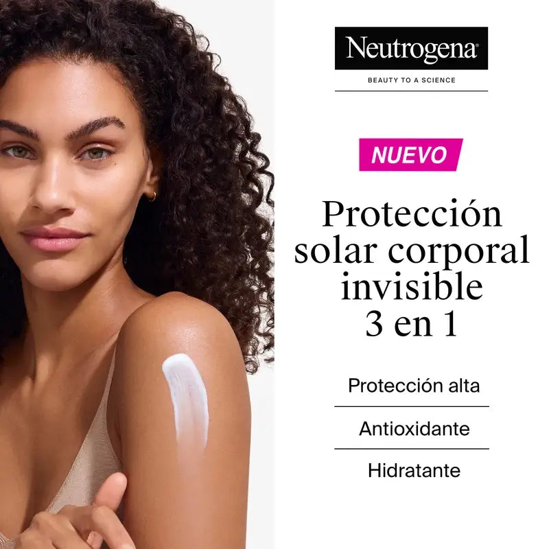 Neutrogena Ultra Sheer Moisturising Invisible Lotion Spf50, 200 ml