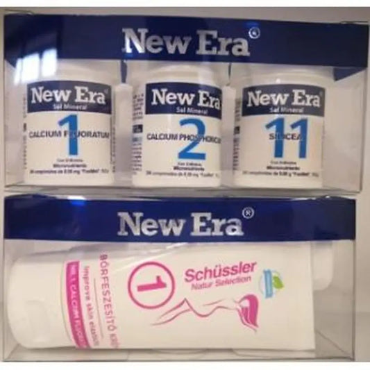 New Era Schussler Trio Beauty Salts 1+2+11 Creams 1+11