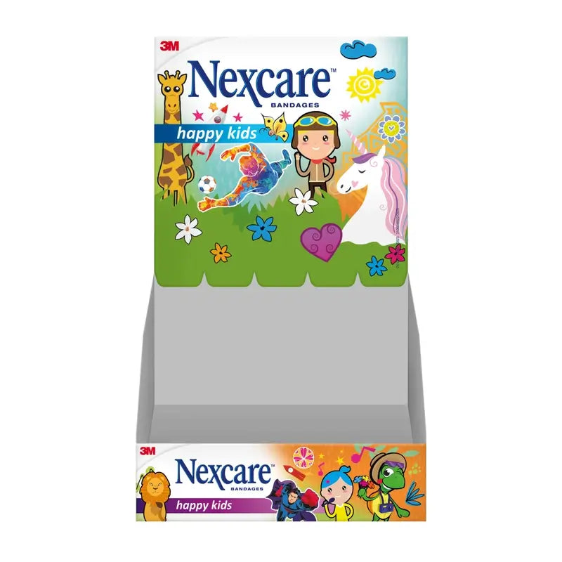 Nexcare Kids Bande de protection pour enfants avec design de professions assorties , 20 unités